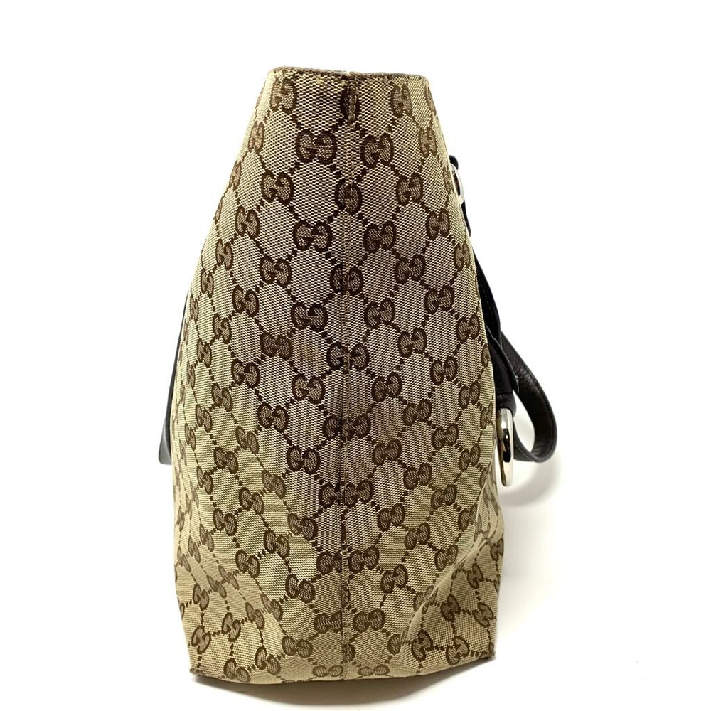 100% Authentic GUCCI GG Canvas Tote Bag - Picture 6 of 13